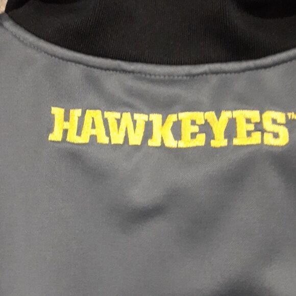 Hawkeyes YXL long sleeve zip neck fleece shirt - Picture 6 of 6